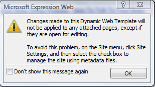Dynamic Web Changes